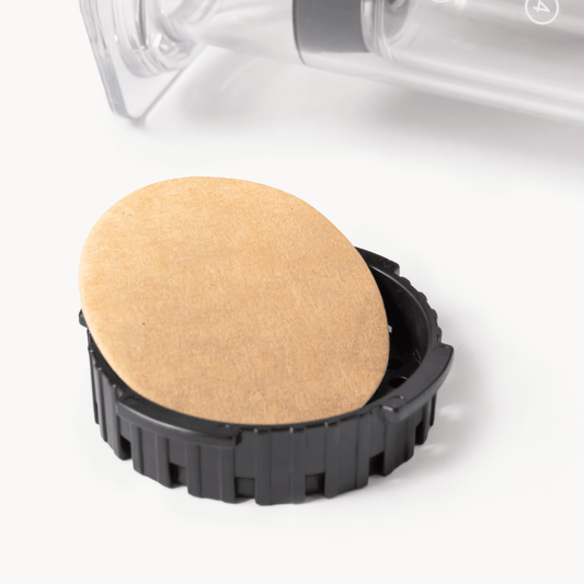 AeroPress Natural Paper Micro-Filters - XL - Coffee Filtration Tool for Smooth Brewing