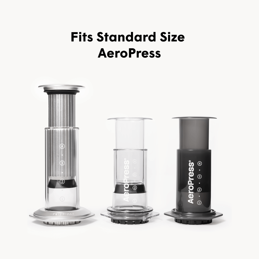 AeroPress Organizer Stand - Stainless Steel - Coffee Station Stand for Organized Preparation