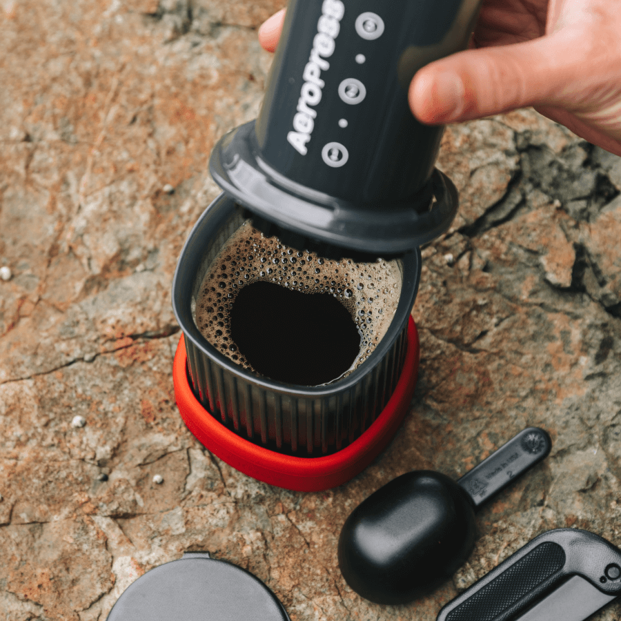AeroPress Coffee Maker - Go - Compact Coffee Press for Fresh Brewing