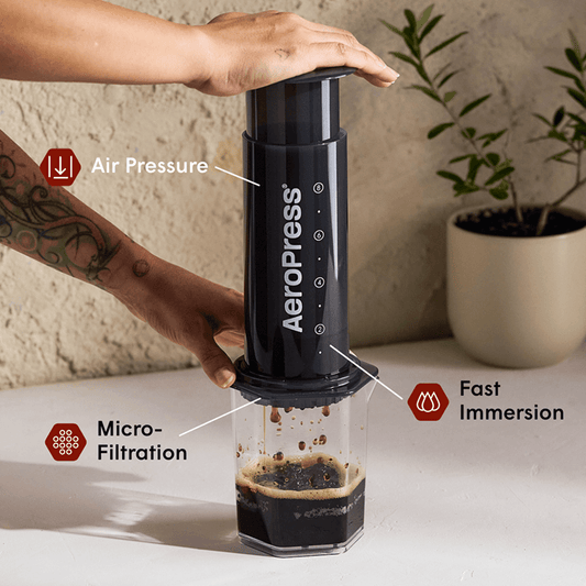 AeroPress Coffee Maker - Original XL - Compact Coffee Press for Fresh Brewing