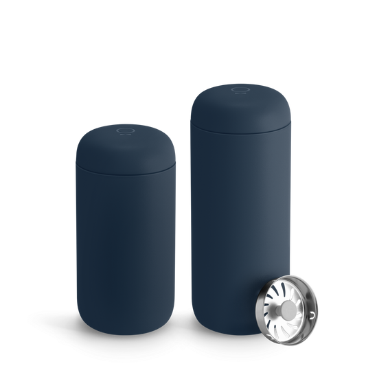 Fellow Carter Move Mug + Splash Guard - Coffee Vessel for Home Brewing Stations