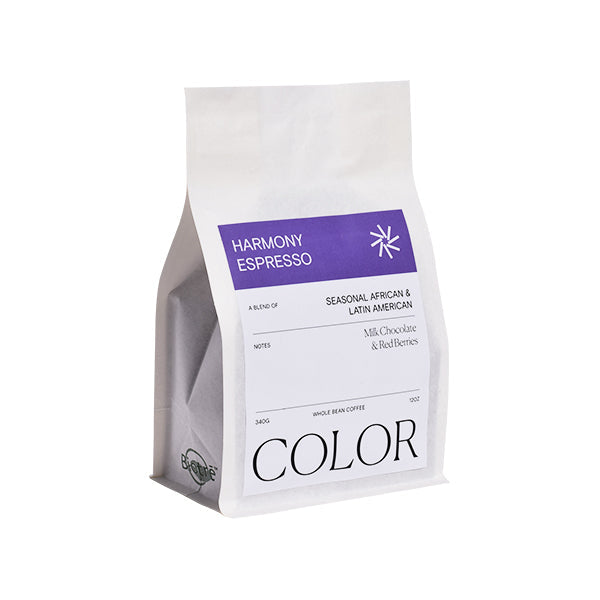 Harmony (Our Espresso Blend) 12 oz - Compact Coffee Press for Fresh Brewing