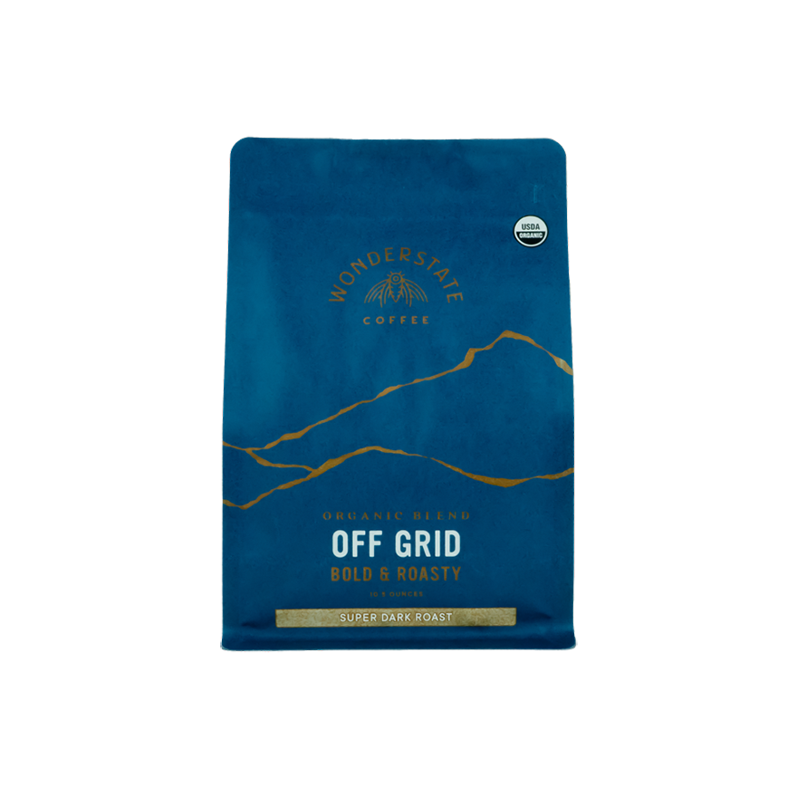 Organic Off Grid Super Dark Roast 1.5 lb - Fresh Coffee Selection for Daily Routines