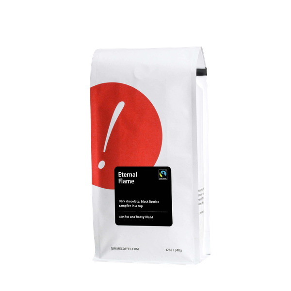 Eternal Flame Fairtrade Dark Roast 12 oz - Fresh Coffee Selection for Daily Routines