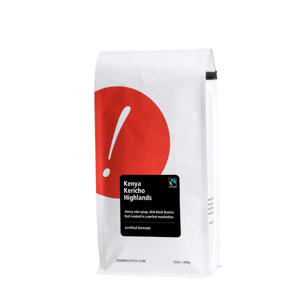 Kenya Kericho Highlands Fairtrade Dark Roast 12 oz - Fresh Coffee Selection for Daily Routines