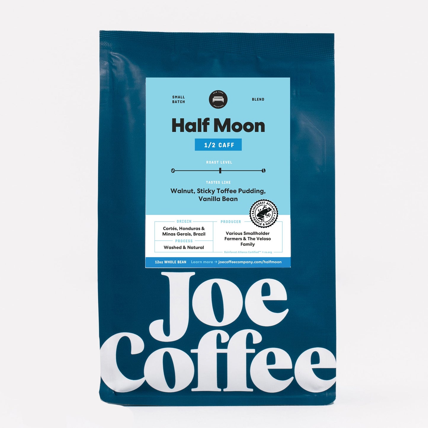 Half Moon Half Caff 2 lb - Fresh Coffee Selection for Daily Routines