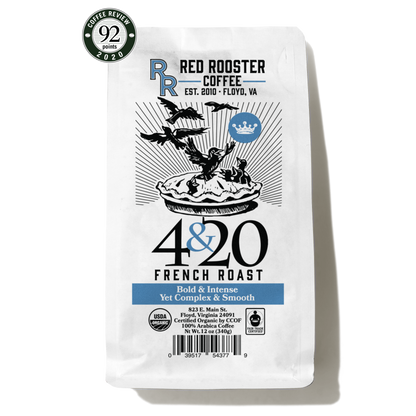 Organic 4&20 French Roast - Fresh Coffee Selection for Daily Routines