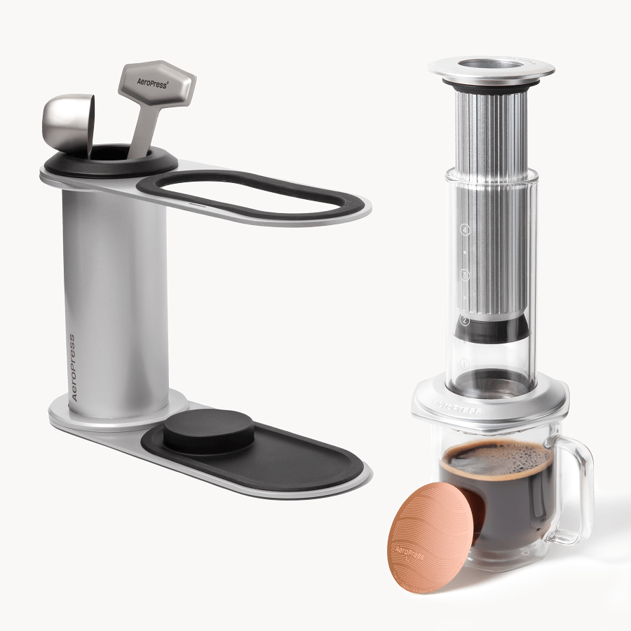 AeroPress Premium 20th Anniversary Bundle - Complete Brewing Set for Everyday Coffee