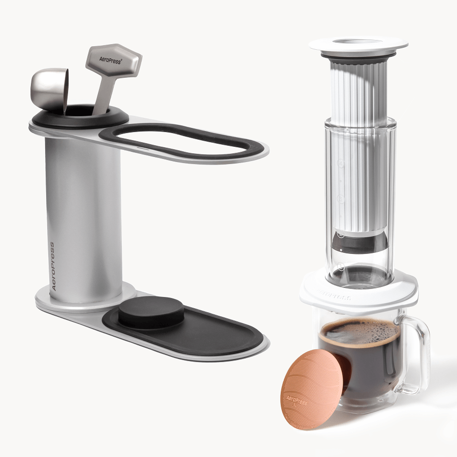 AeroPress Premium 20th Anniversary Bundle - Complete Brewing Set for Everyday Coffee