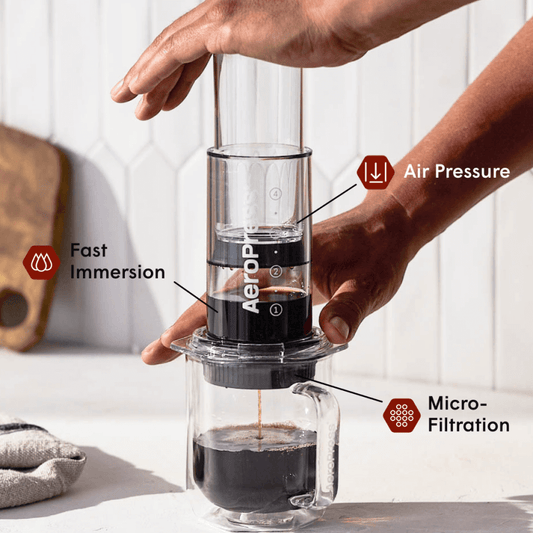 AeroPress Flow Control Filter Cap - Standard - Coffee Filtration Tool for Smooth Brewing