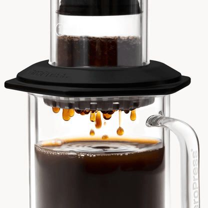 AeroPress Double Wall Glass Coffee Mug - 2 Pack - Coffee Vessel for Home Brewing Stations