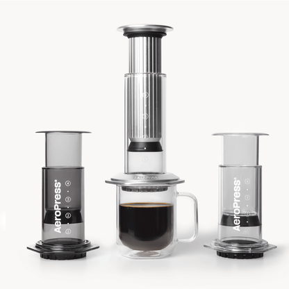 AeroPress Double Wall Glass Coffee Mug - 2 Pack - Coffee Vessel for Home Brewing Stations