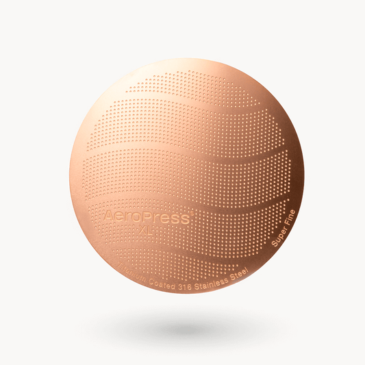 AeroPress Gold Tone Filter - XL - Coffee Filtration Tool for Smooth Brewing