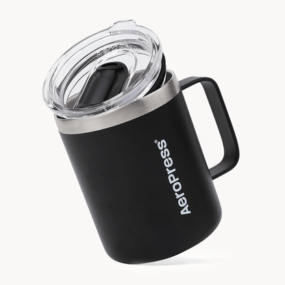 AeroPress Travel Coffee Mug - Stainless Steel - Coffee Vessel for Home Brewing Stations