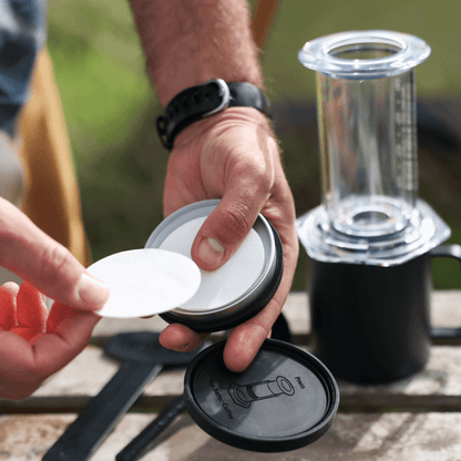 AeroPress Travel Coffee Mug - Stainless Steel - Coffee Vessel for Home Brewing Stations