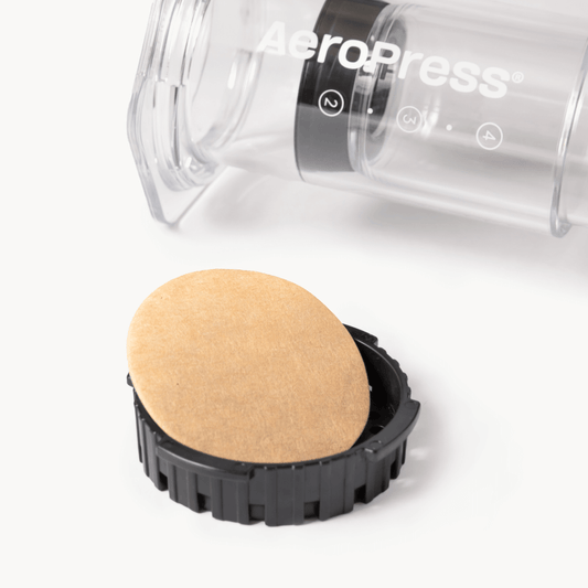 AeroPress Natural Paper Micro-Filters - Standard - Coffee Filtration Tool for Smooth Brewing