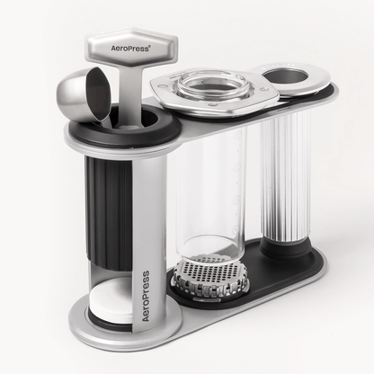 AeroPress Organizer Stand - Stainless Steel - Coffee Station Stand for Organized Preparation