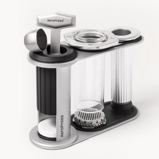 AeroPress Organizer Stand - Stainless Steel - Coffee Station Stand for Organized Preparation