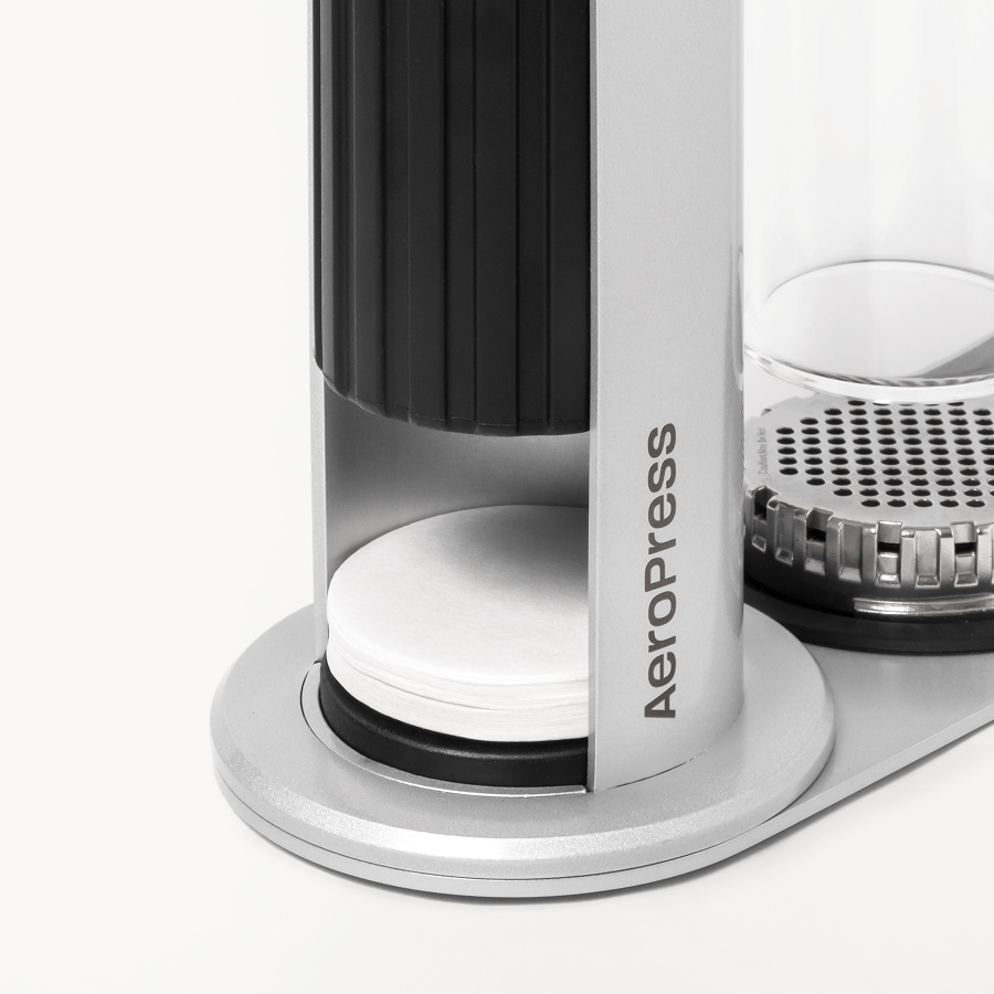 AeroPress Organizer Stand - Stainless Steel - Coffee Station Stand for Organized Preparation