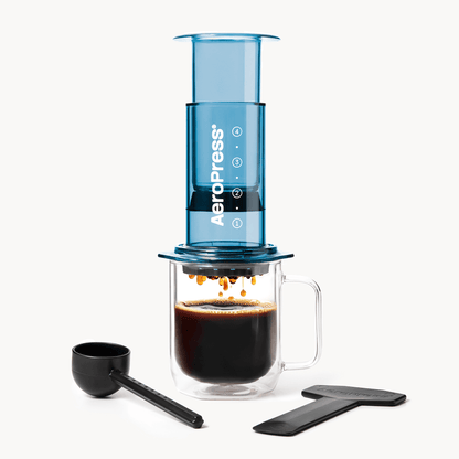 AeroPress Coffee Maker - Clear & Colors - Compact Coffee Press for Fresh Brewing