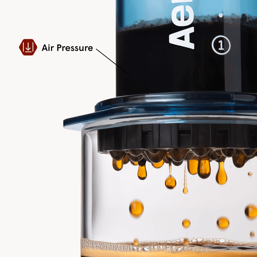 AeroPress Coffee Maker - Clear & Colors - Compact Coffee Press for Fresh Brewing