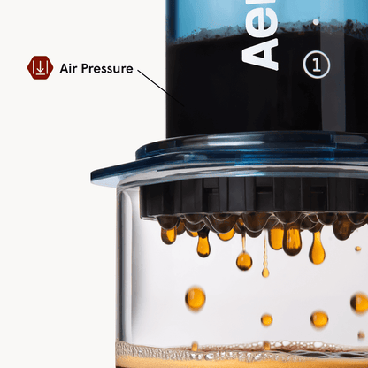AeroPress Coffee Maker - Clear & Colors - Compact Coffee Press for Fresh Brewing