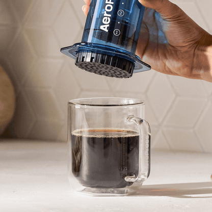 AeroPress Coffee Maker - Clear & Colors - Compact Coffee Press for Fresh Brewing