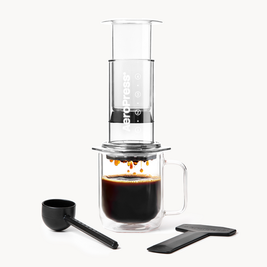 AeroPress Coffee Maker - Clear & Colors - Compact Coffee Press for Fresh Brewing
