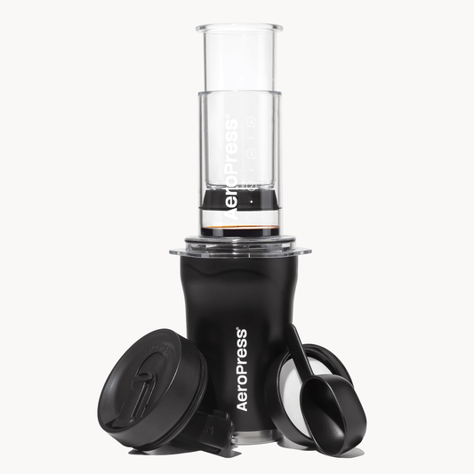 AeroPress Coffee Maker - Go Plus - Compact Coffee Press for Fresh Brewing