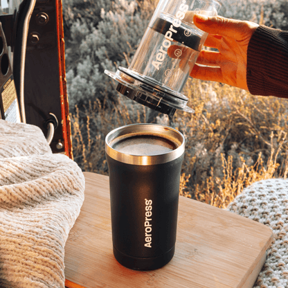 AeroPress Coffee Maker - Go Plus - Compact Coffee Press for Fresh Brewing