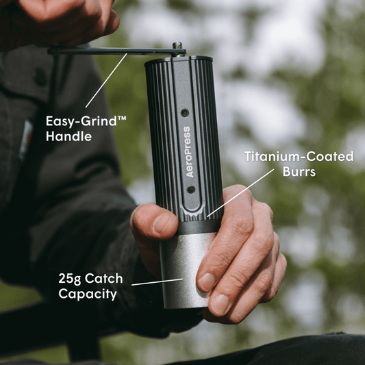 AeroPress Manual Coffee Grinder - Coffee Grinding Tool for Everyday Brewing