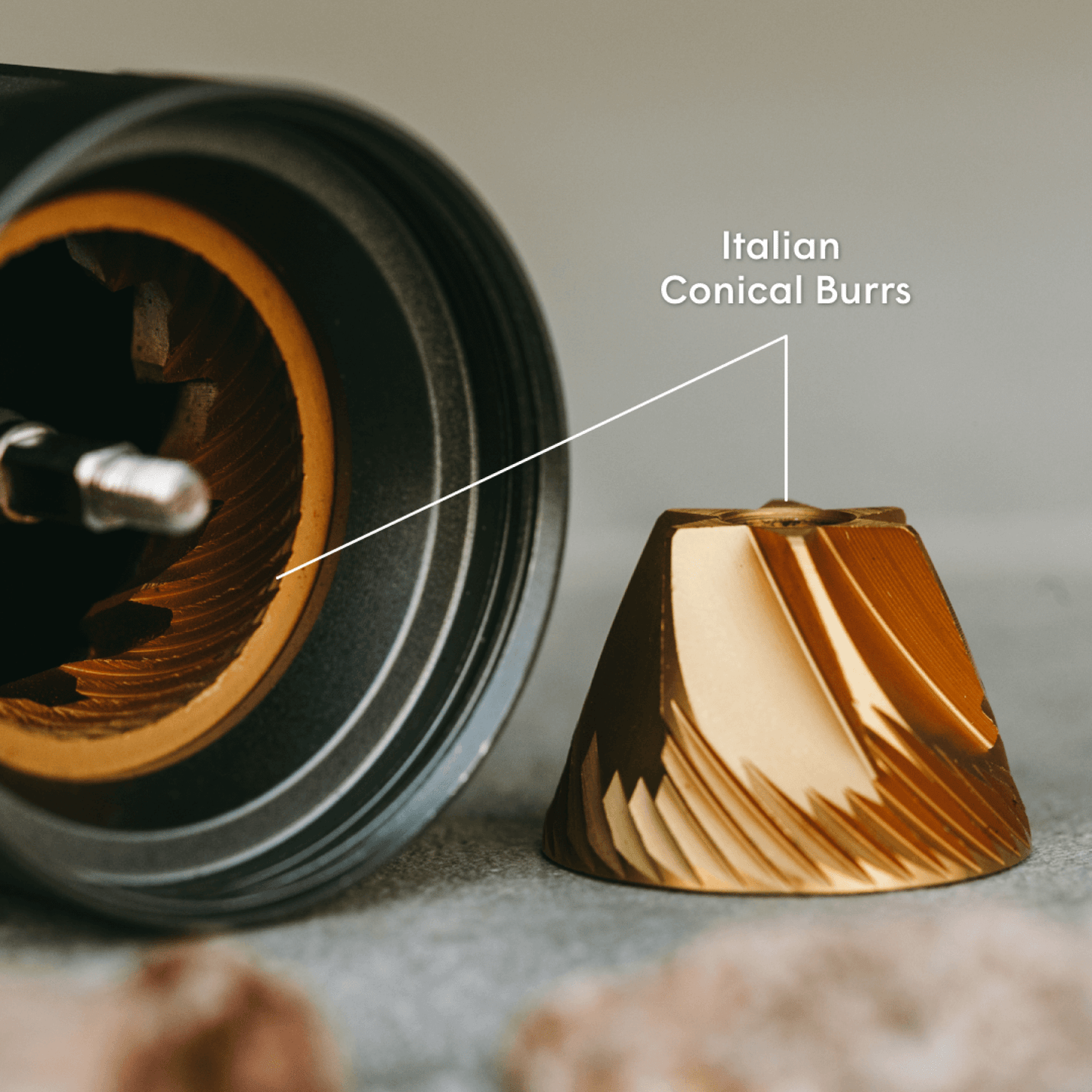 AeroPress Manual Coffee Grinder - Coffee Grinding Tool for Everyday Brewing