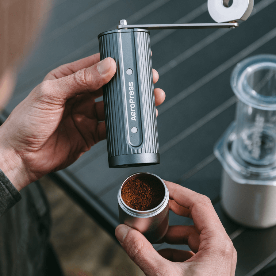 AeroPress Manual Coffee Grinder - Coffee Grinding Tool for Everyday Brewing