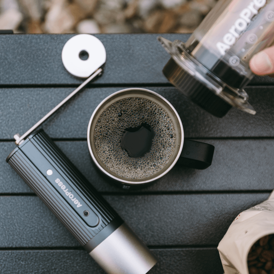 AeroPress Manual Coffee Grinder - Coffee Grinding Tool for Everyday Brewing