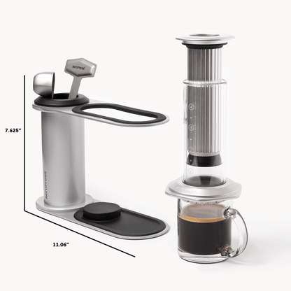 AeroPress Organizer Stand - Stainless Steel - Coffee Station Stand for Organized Preparation