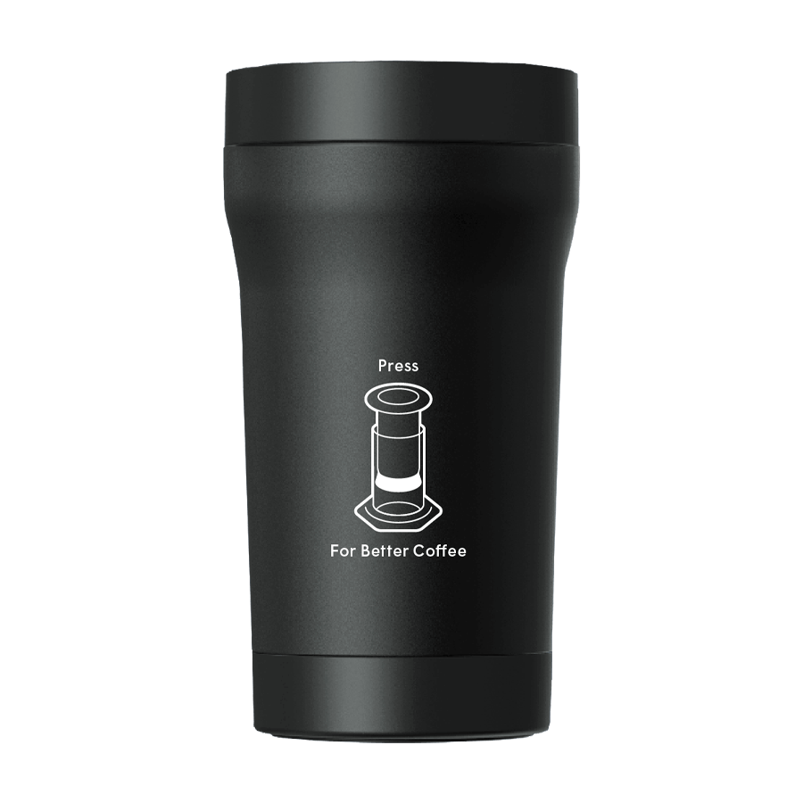 AeroPress Travel Coffee Tumbler - Stainless Steel - Coffee Vessel for Home Brewing Stations