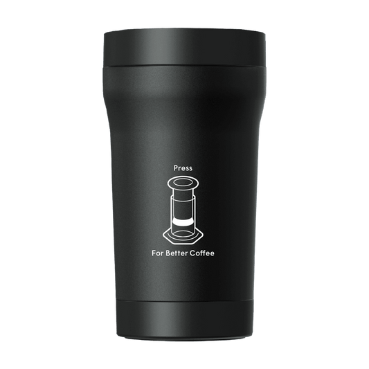 AeroPress Travel Coffee Tumbler - Stainless Steel - Coffee Vessel for Home Brewing Stations