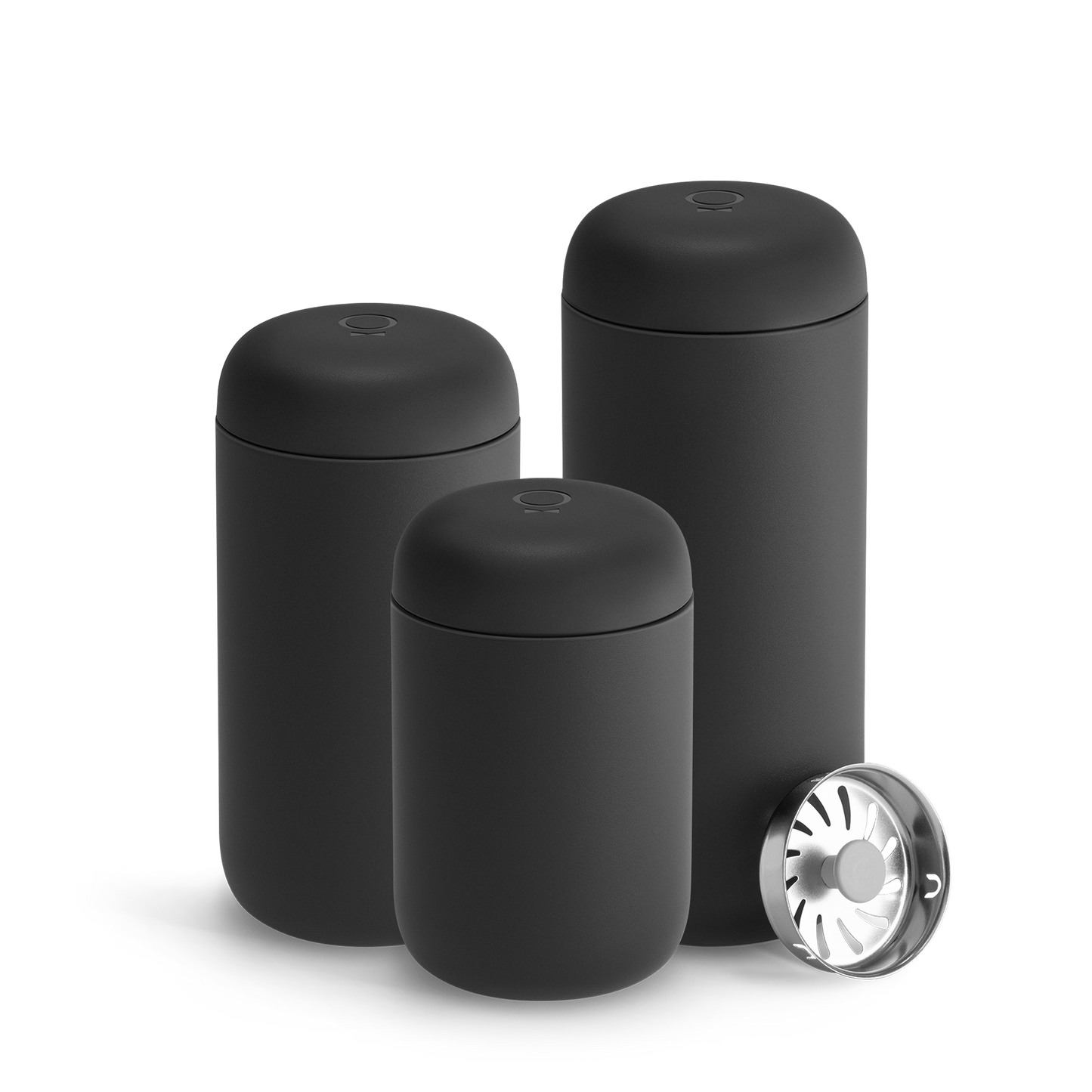 Fellow Carter Move Mug + Splash Guard - Coffee Vessel for Home Brewing Stations
