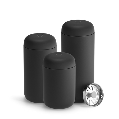 Fellow Carter Move Mug + Splash Guard - Coffee Vessel for Home Brewing Stations