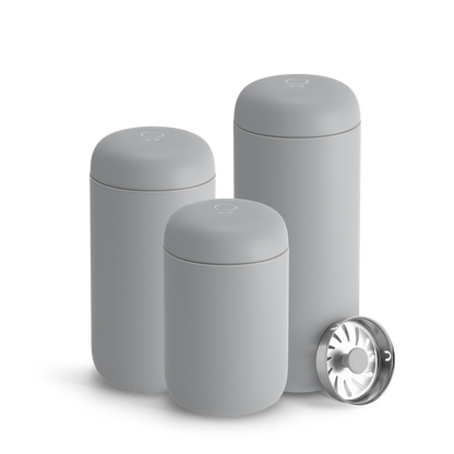 Fellow Carter Move Mug + Splash Guard - Coffee Vessel for Home Brewing Stations