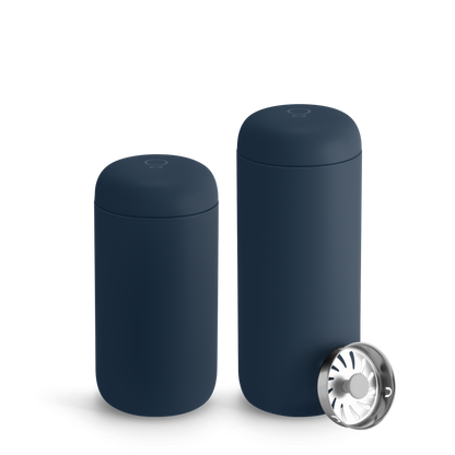 Fellow Carter Move Mug + Splash Guard - Coffee Vessel for Home Brewing Stations