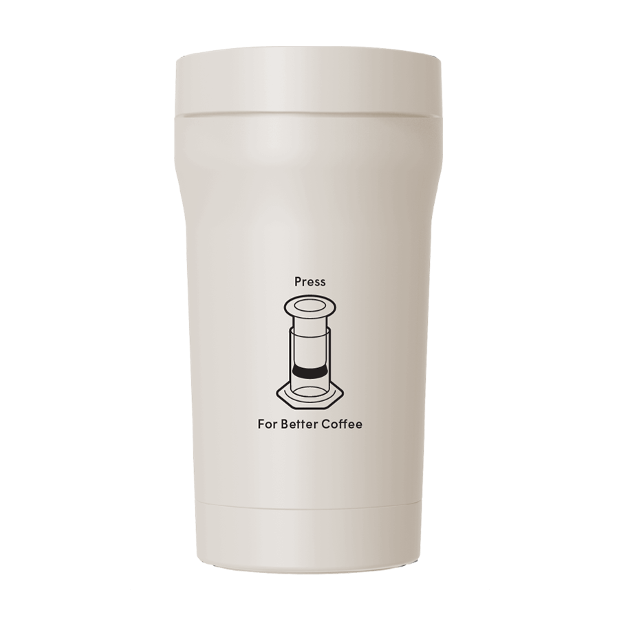 AeroPress Travel Coffee Tumbler - Stainless Steel - Coffee Vessel for Home Brewing Stations