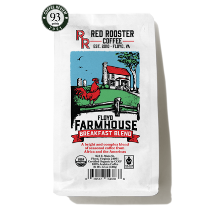 Organic Floyd Farmhouse Breakfast Blend - Fresh Coffee Selection for Daily Routines