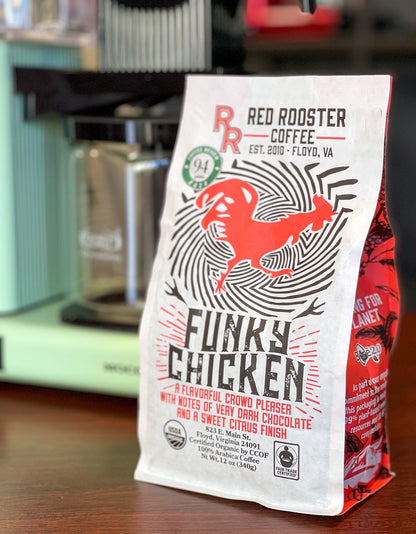 Organic Funky Chicken - Fresh Coffee Selection for Daily Routines