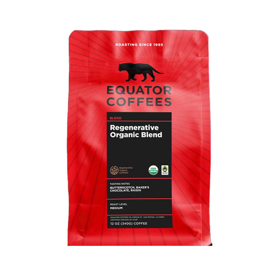 Regenerative Organic Blend 12 oz - Fresh Coffee Selection for Daily Routines