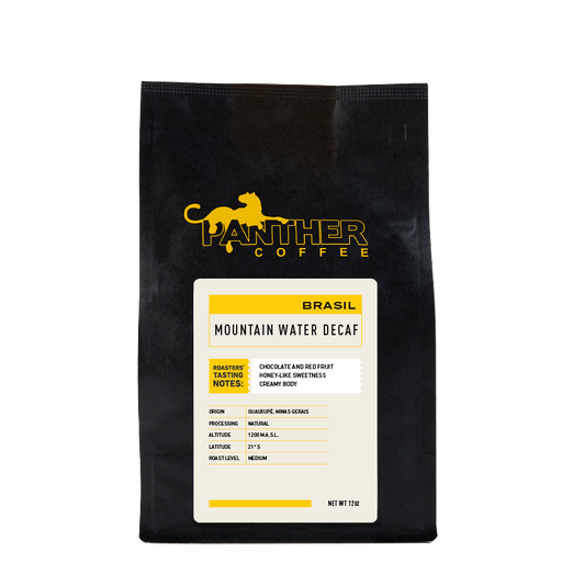 Decaf Mountain Water Brazil 12 oz - Fresh Coffee Selection for Daily Routines