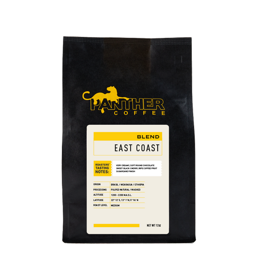 East Coast Espresso 12 oz - Compact Coffee Press for Fresh Brewing