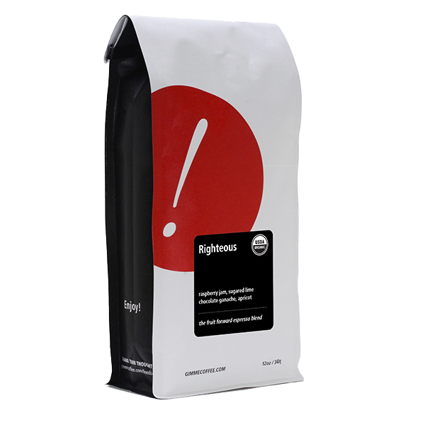 Righteous (Organic) 12 oz - Fresh Coffee Selection for Daily Routines