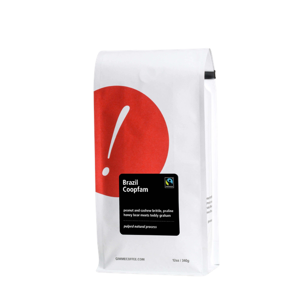 Brazil Coopfam Certified Fairtrade 12 oz - Fresh Coffee Selection for Daily Routines