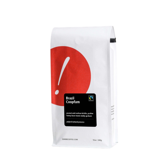 Brazil Coopfam Certified Fairtrade 12 oz - Fresh Coffee Selection for Daily Routines